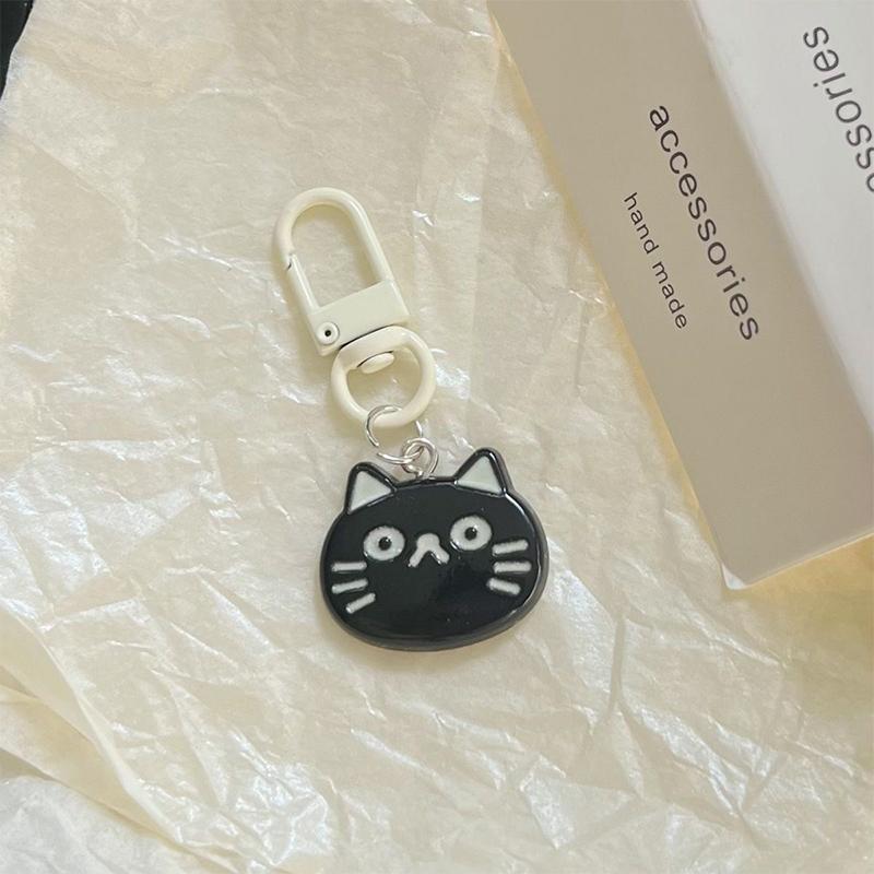Kawaii Tegneserie Nøkkelringer Nøkkelring For Kvinner Søte Resin Fisk Katt Anheng Nøkkelring Mote Tilbehør Smykker Gaver