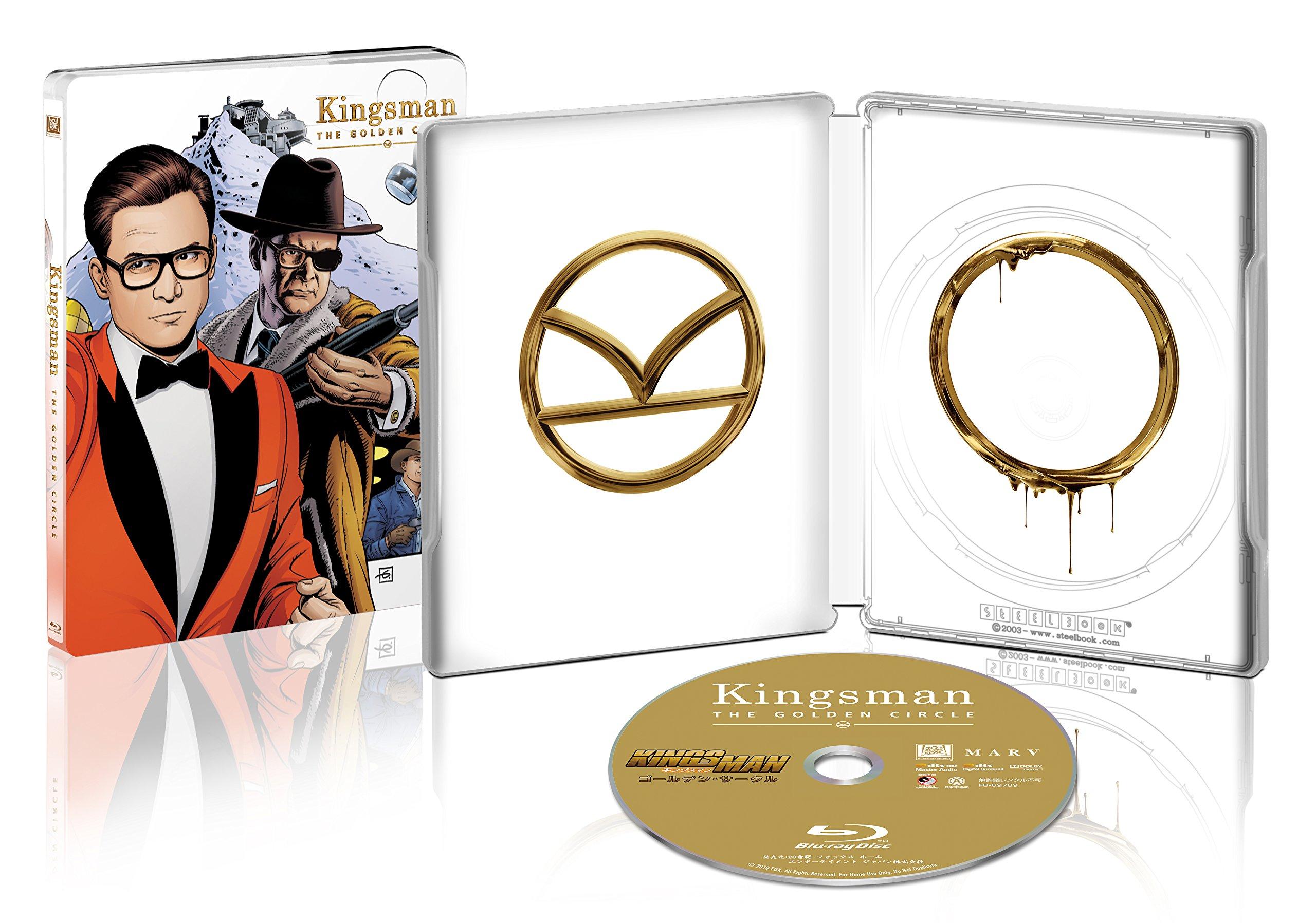 

The Golden Circle Steelbook Edition Kingsman Blu-ray [Steelbook] [Blu-ray]