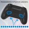 Wireless Controller Oled for Switch  Gamepad Bluetooth Controller with LED, Vibrating Ant 6-Axis Gyroscope - Black