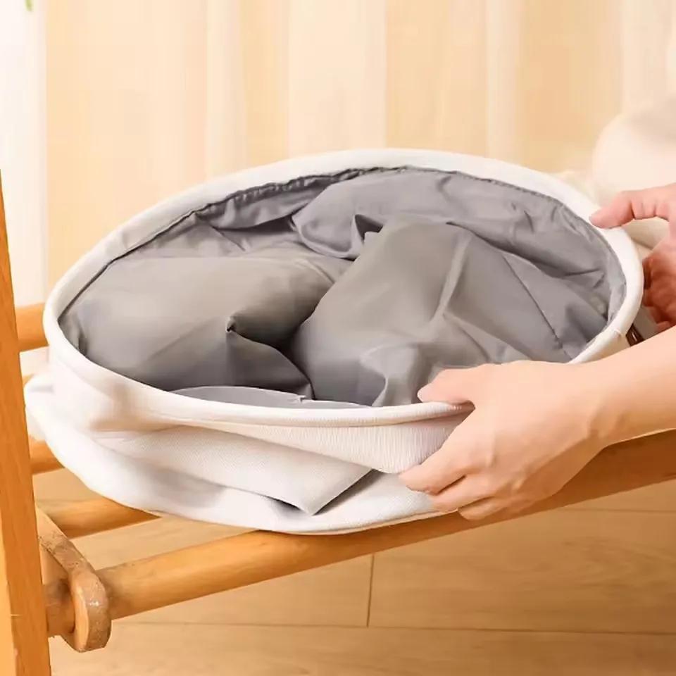 1Pc Foldable Dirty Clothes Toy Storage Basket Waterproof Storage Basket for Clothes and Miscellaneous Items