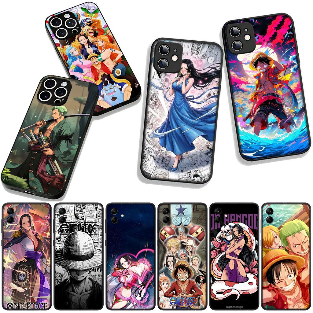 Cover for Apple iPhone 17 16 11 Pro XS Max XR 6 7 8 Plus 16E SE 2020 Air 5 SE2 Phone Case Boa Luffy Zoro One Hancock Pieces