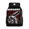 B-Berserkes Laptop Backpack Men Women Casual Bookbag for College School Students Adventure Bag