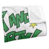 Rick And Morty Spaceship Soft Touch Blanket