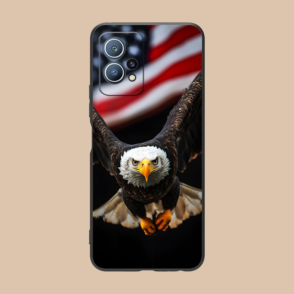 Bald Eagles Mobile Cell Phone Case for Huawei P60 P50 P40 P30 P20 P10 P9 P8 Pro Lite Plus Colour Printing Protective Pretty