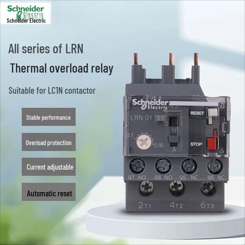

Schneider LRN Thermal Overload Relay CN plug (adapter included)