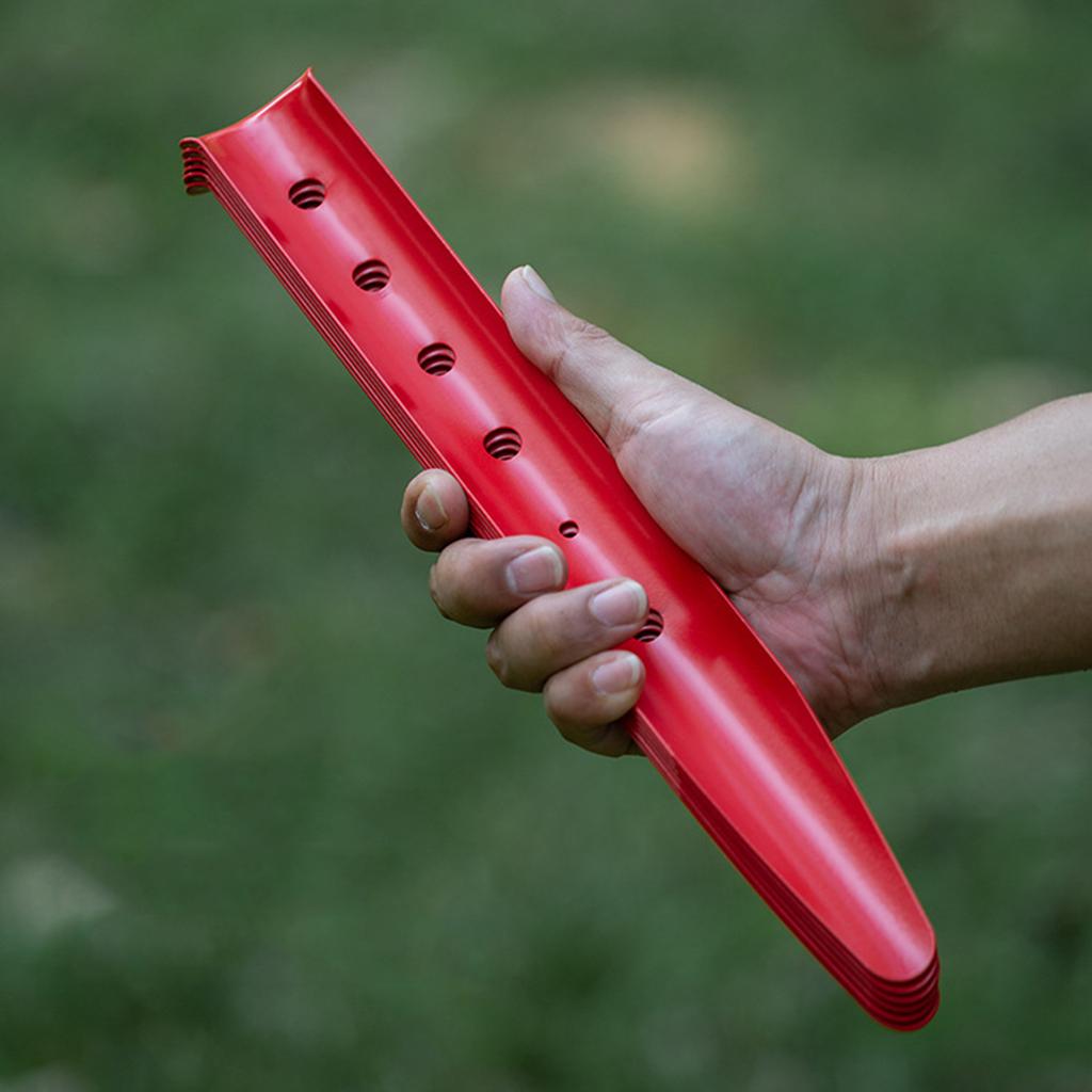 10pack Heavy Type Pegs Camping Gear Tent Install Tool Stability Tent Accessory for Tents in Outdoor Travel Beach Settings