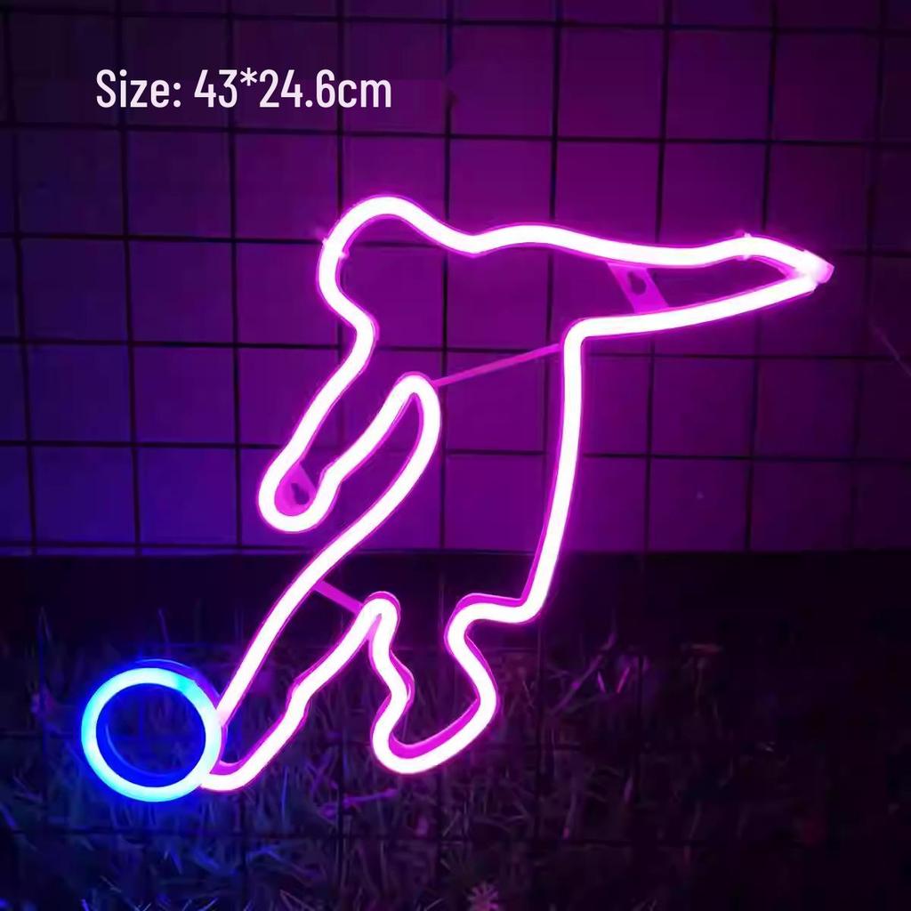 LED Neon Butterfly & Planet Wall Light - Decorative E-sports, Bar, and Photo Prop Night Light