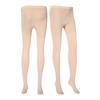Men &amp; Women Stockings Thigh High Close Toe Pantyhose Leg Socks Flesh M