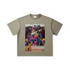 260 GSM Double Yarn 32 Count 100% Cotton Saint Seiya V6 Fenix Print Unisex Heavy Cotton T Shirt
