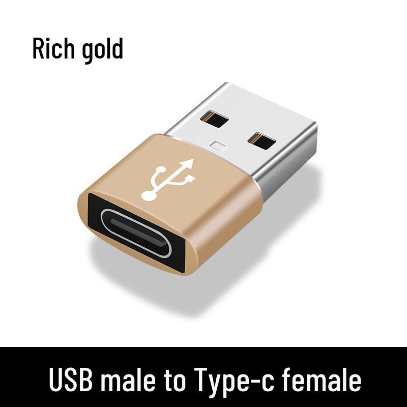 Type-C Female To USB 2.0 Male OTG Adapter for Mobile Phones – Fast Charging & Data Transfer
