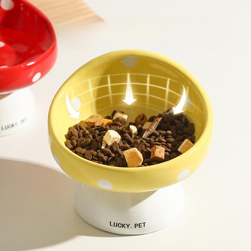 Katzennapf Keramik Schrägmaul Schutz Halswirbelsäule Trinknapf Futternapf Katze Reisnapf Haustierbedarf Hundenapf