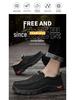 Men's Genuine Leather Plus Size Casual Loafers & Hiking Shoes