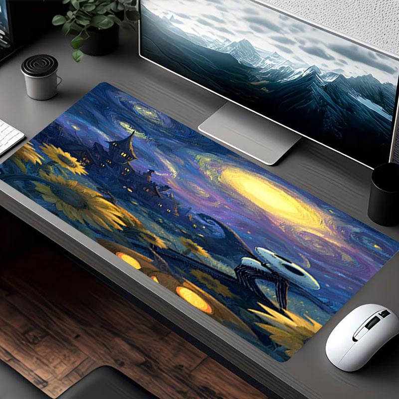 The Nightmare Before Christmas Print Mouse Pad, for Keyboard Pad Laptop PC Mat for Office Home Use, Desk Decor, Perfect Birthday Gift for Gamers