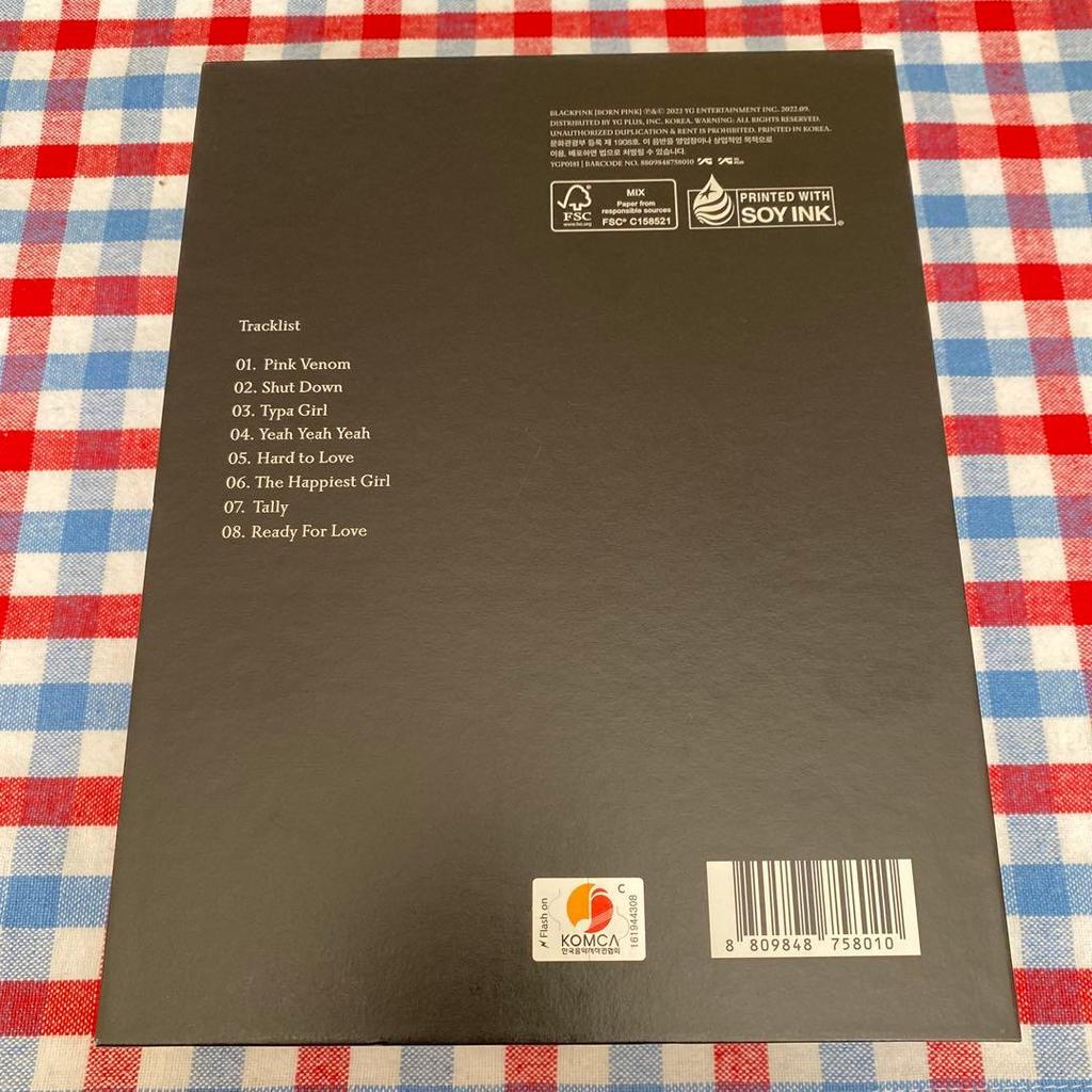[USED] BLACK PINKBORN PINK CD with trading card