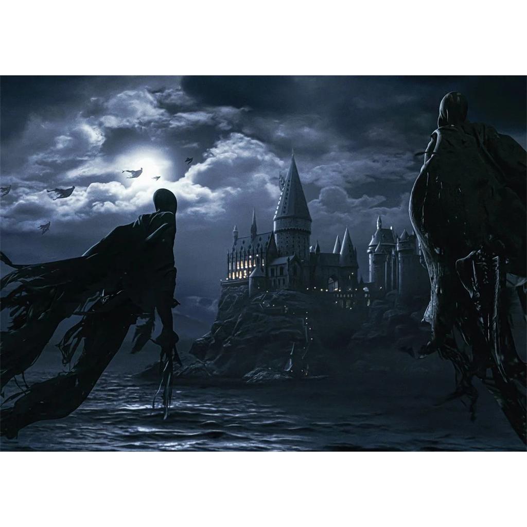 Zamek Harry'ego Pottera Magia Diamentowe Malowanie Sztuczna Mozaika Haft Krzyżykowy Łazienka 5D DIY Wzór Artystyczny Tworzenie