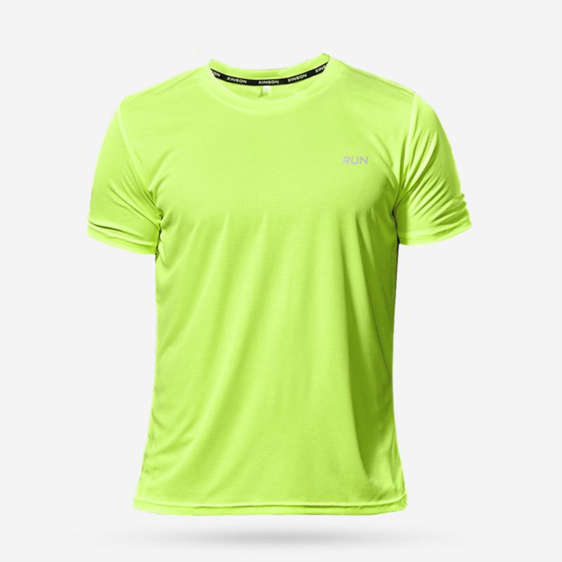 Camiseta Deportiva Multicolor de Manga Corta de Secado Rápido Jerseys de Gimnasio Camiseta de Fitness Entrenador Camiseta de Running Ropa Deportiva Transpirable para Hombre