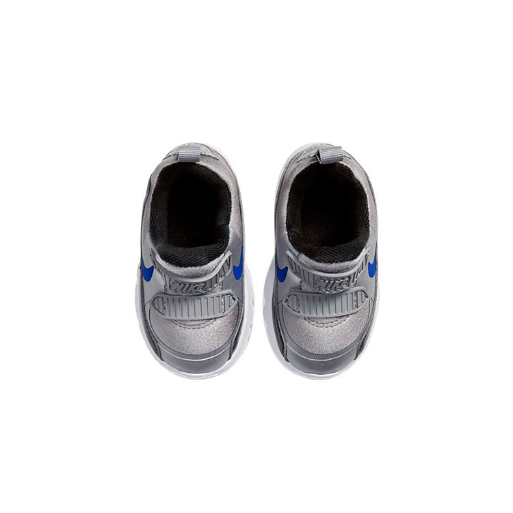 Nike Air Max Tiny 90 Slip-On Cushioning Low-Top Running Shoes Baby Sneaker Metallic-Silver 881924-017