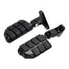 A16P-Black Rear Passenger Foot Pegs Bracket Mount Kit For  Electra Street Glide