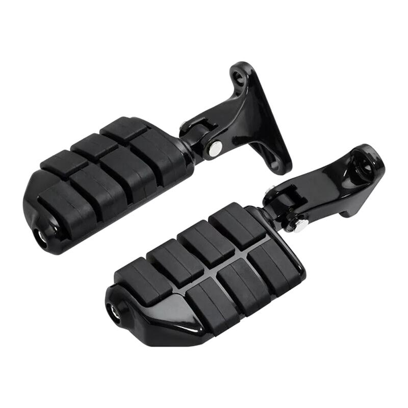 A16P-Black Rear Passenger Foot Pegs Bracket Mount Kit For  Electra Street Glide