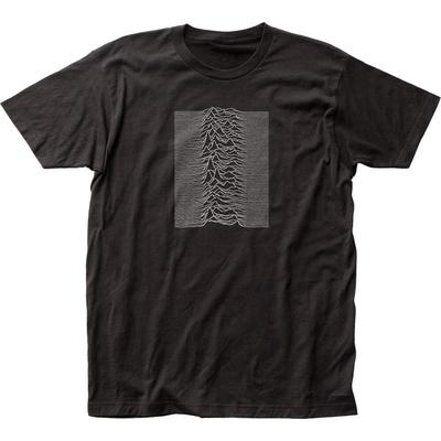 Joy Division Unknown Pleasures T-shirt Heren Gelicenseerd Rock N Roll Muziek Zwart