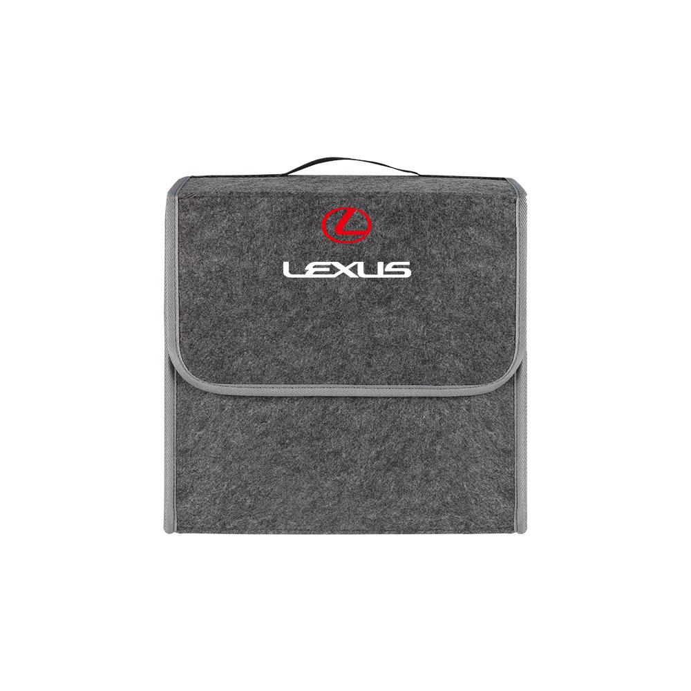 

Car Emblem Large Trunk Box Storage Bag Folding Organiser Pocket Accessories For Lexus LS LC IS350 ES300h ES300 IS250 GX460 LX570