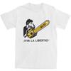 Javier Milei Chainsaw T Shirt Viva La Libertad Fashion T Shirts Short-Sleeved Y2K Fun Tops Summer Cotton O Neck 4XL 5XL Top Tees