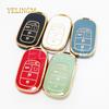 5 Buttons Auto Soft Tpu Car Key Case Cover For Honda Civic Accord Hr-V Cr-V Crv   Shell Fob Holder Car Accessories