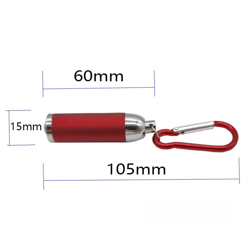1Pcs Multi-Function Keychain Lamp Led Mini Flashlight Telescopic Strong Light Waterproof Camping Torch For Outdoor Hiking