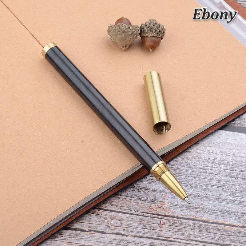 

Винтажная латунная шариковая ручка, высококачественная нейтральная ручка для подписи, пишущие инструменты 1