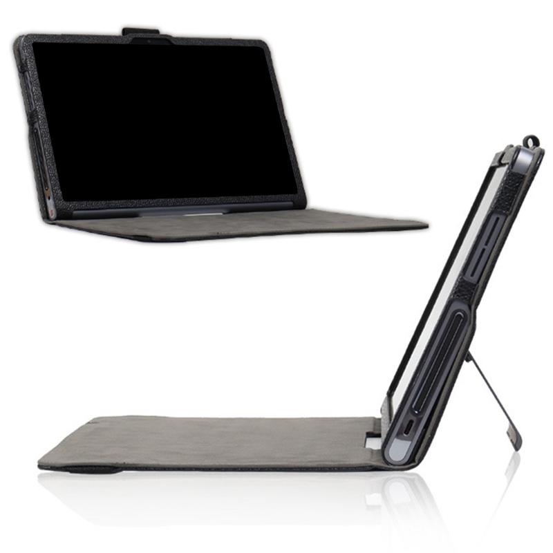 Shockproof Protective Case PU Leather Cover with Auto Sleep Wake Intelligent Cover Case for Tab Plus TB351FU Tablet Accessories