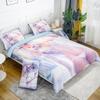Customized Sexy Anime Pattern Duvet Cover Set Single/twin Size Bedding Set Anime Cartoon Print Quilt Cover Set 3pcs