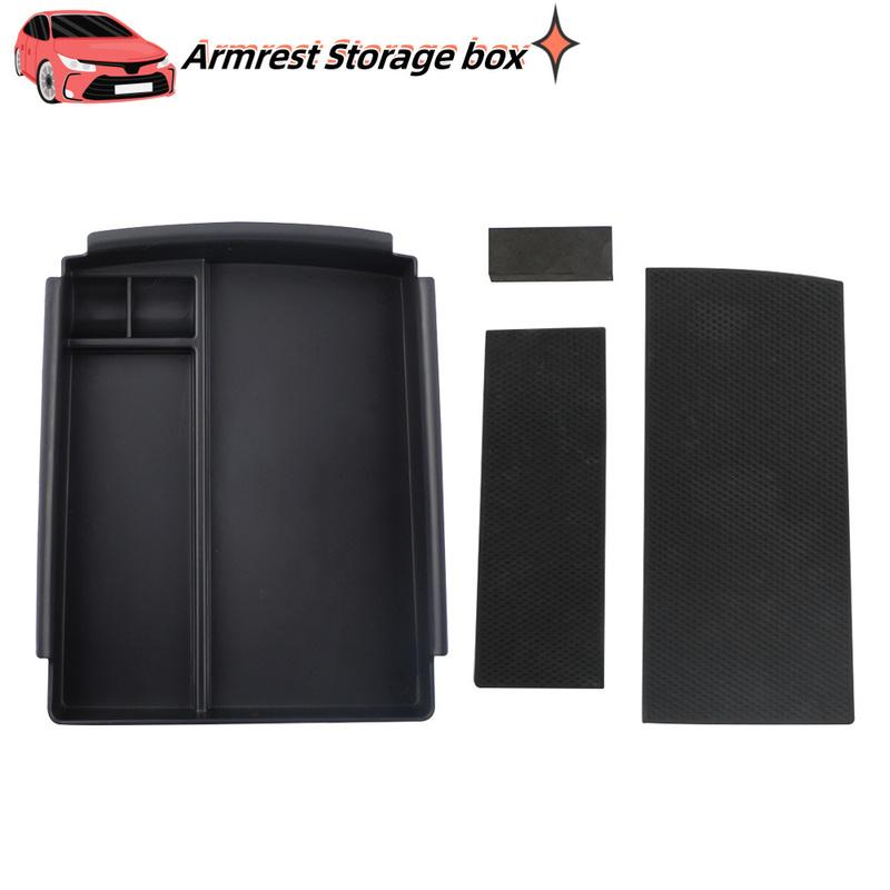 ABS Console Armrest Storage Box For Tesla Model X S 2016-2020 Interior Container Box Orgainzer Stowing Accessories