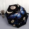 1pc Butterfly NightOpen/Close Umbrella-Windproof, Compact Travel Umbrella, Sturdy 8-Rib Shaft, Outdoor Accessory, 1056
