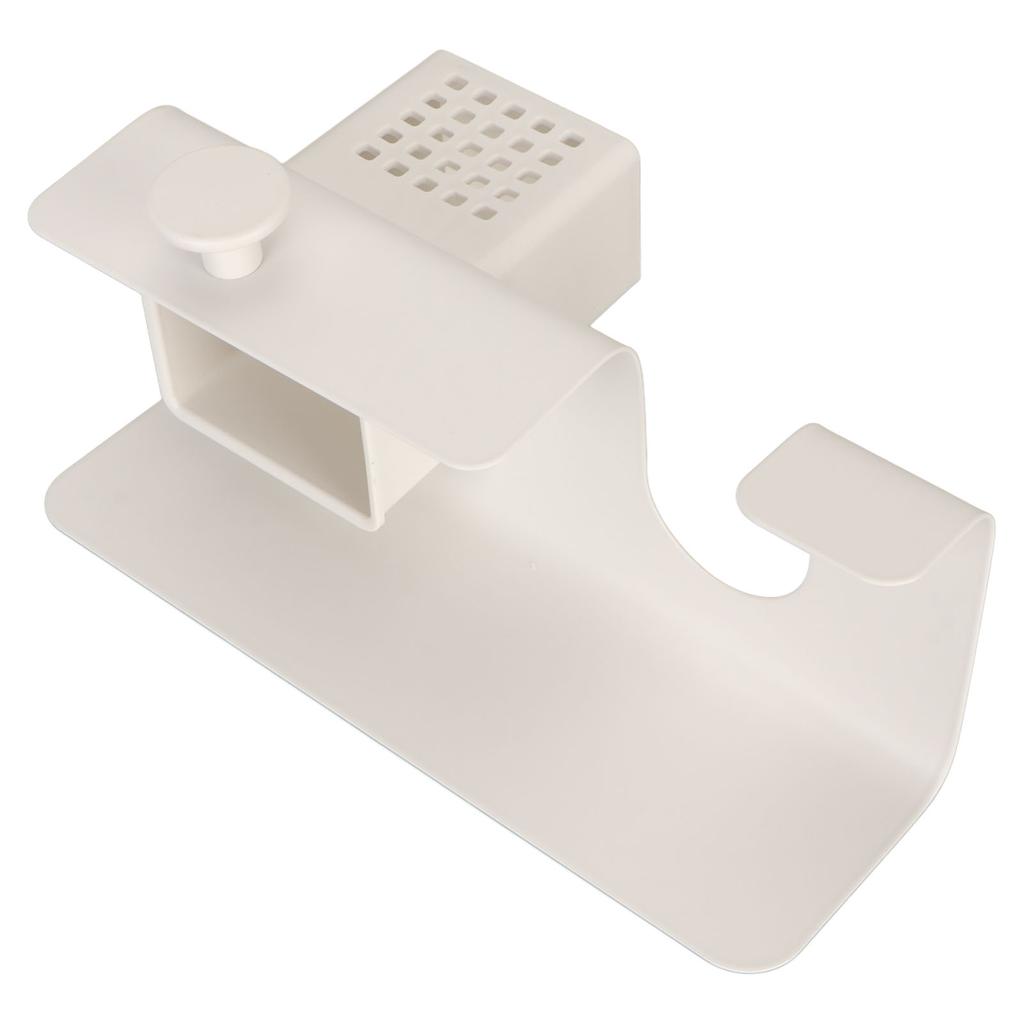 Hair Dryer Holder Punching Wall Mounted Space Saving Hair Dryer Rack with Storage Cup