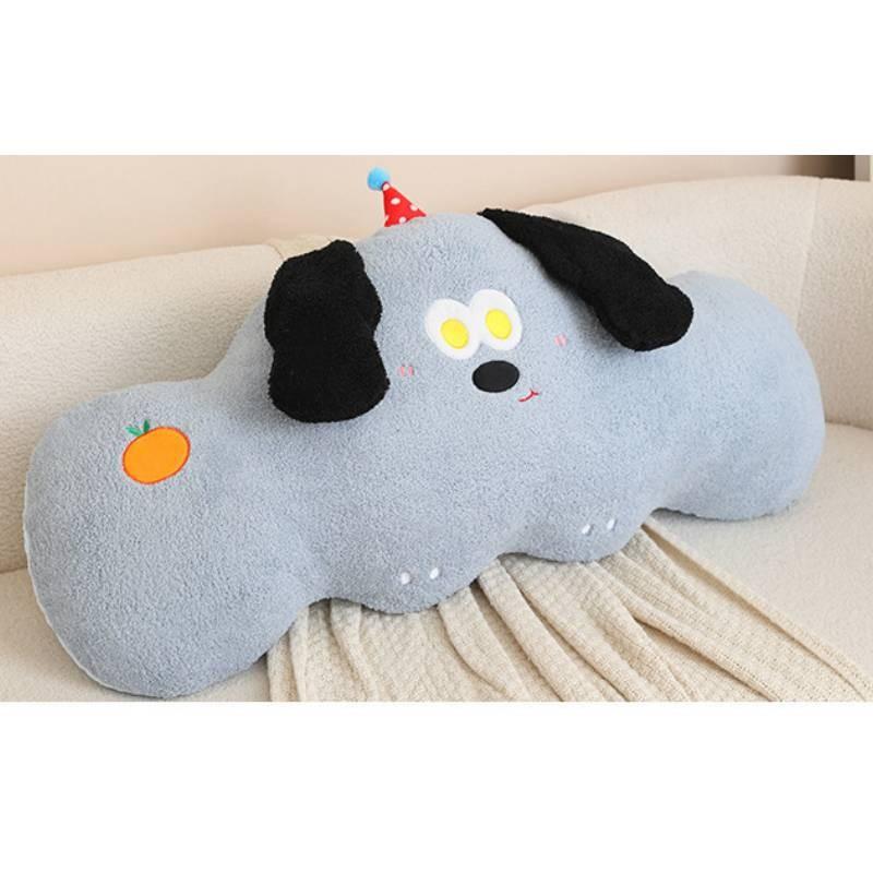 Cartoon Dog Cloud Plush Pillow Cushion With Removable Cover For Bedroom Decor