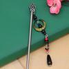 Hanfu Crescent Step Shake Hairpin Hair Accessories Hair Sticks For Buns Chinese Headwear Headdress Gift Alloy