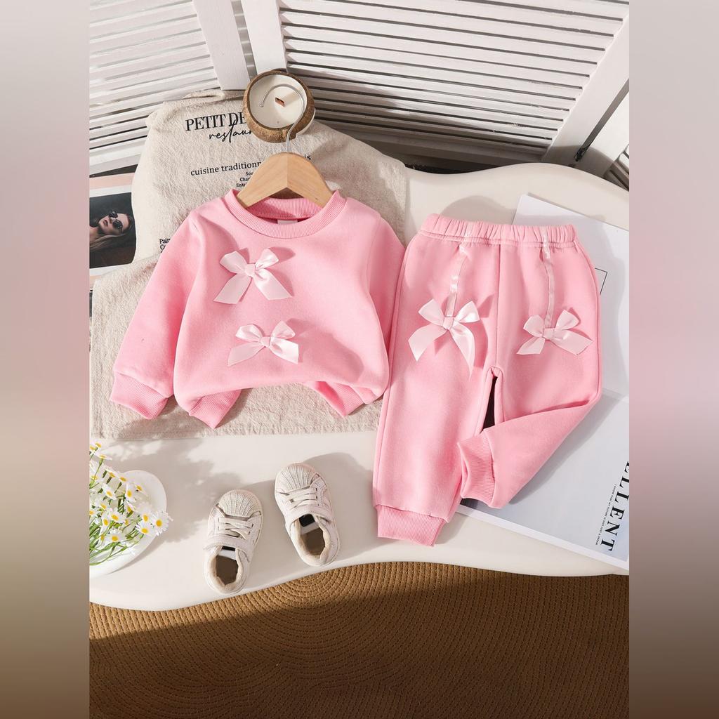 Kids' Long-Sleeve Top Set - Casual, Stylish & Versatile Children's Outfit