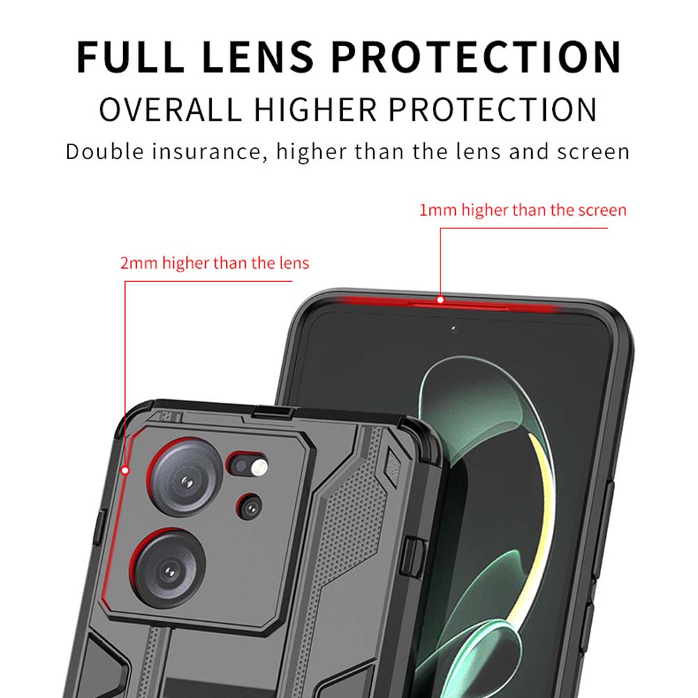 For Xiaomi Mi 13T 12T 11T 10T Pro Shockproof Armor Magnetic Case For Mi Poco X6 X5 X4 X3 Pro NFC F5 Pro F3 M3Pro Phone Cover