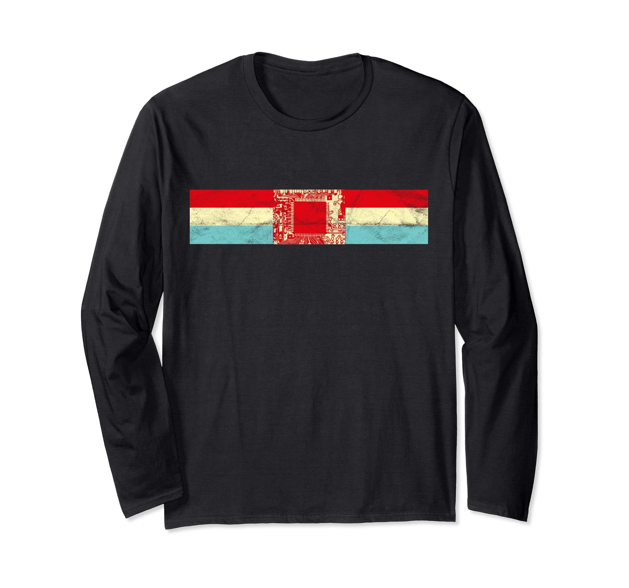 Processor, CPU, programmer, computer, software, gamer, long-sleeved T-shirt