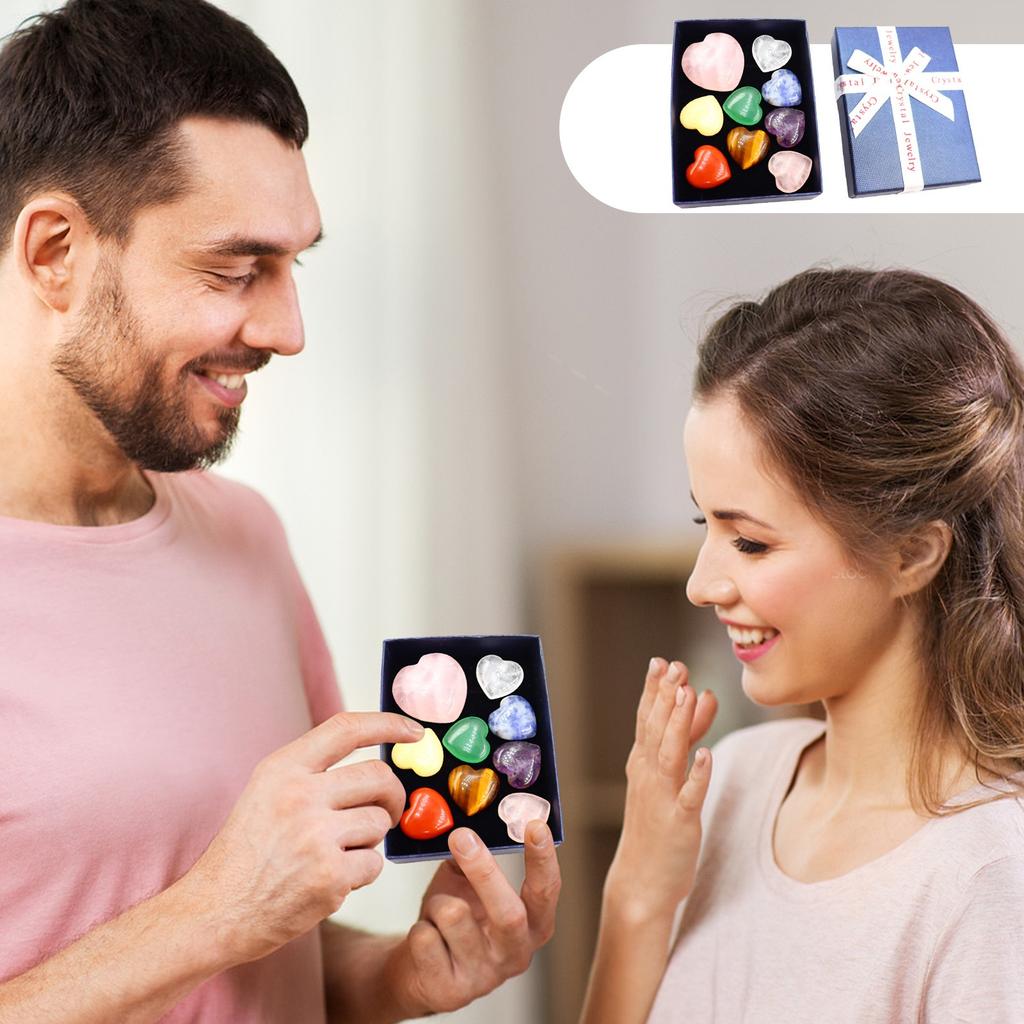 8-teilige/9-teilige herzförmige Kombinations-Geschenkbox