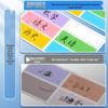 Waterproof Writable Self-Adhesive Color Label Stickers for Food Storage and Organization