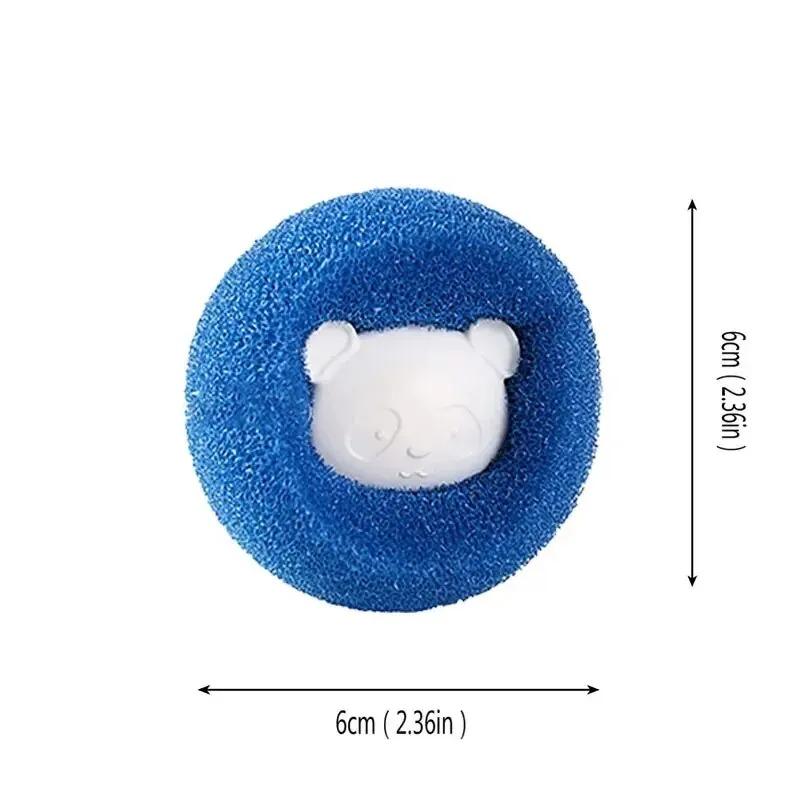 Kit de bolas mágicas para lavandería, herramienta reutilizable para limpiar el pelo de la ropa, removedor de pelo de mascotas, atrapa pelo de gato y perro para lavadora.