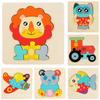 Wooden Animal Jigsaw Puzzles For Toddlers A Fun And Educational Early Learning Toy Gift