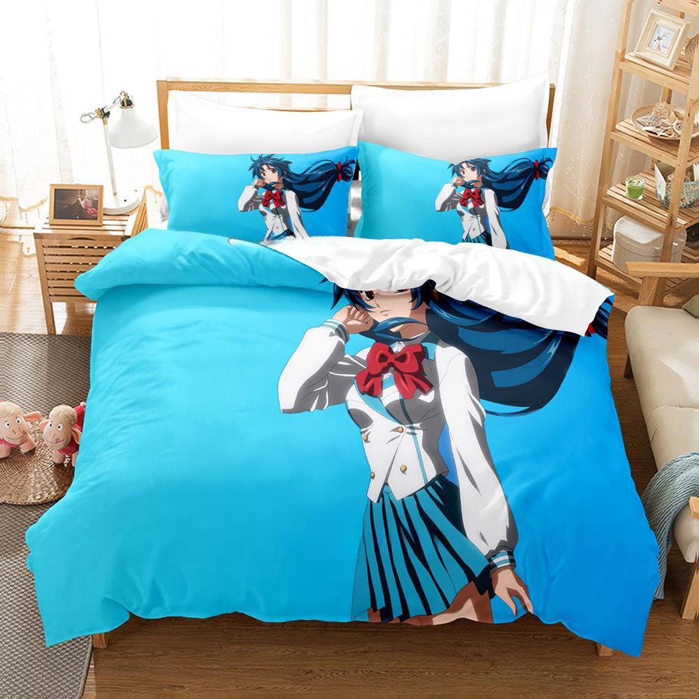 Full Metal Panic Bedding Set Single Twin Full Queen King Size Bed Set Adult Kid Bedroom Duvet Cover Sets 3d Print Anime Girls