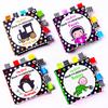 Lakarose Baby Black And White Label Cloth Book For Newborn Infant Early Education Visual Stimulation Tear-resistant Biteable Sound Paper Book