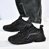 Men's Thicken Winter Warmth Casual Outdoor Fleece-lined Sneakers Soft-sole Speed Running Shoes Fashion Comfortable Cotton Shoes