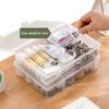 Transparent Storage Container Plastic Square Storage Box Dustproof Box Multi-functional Large Capacity Organizer Supplies