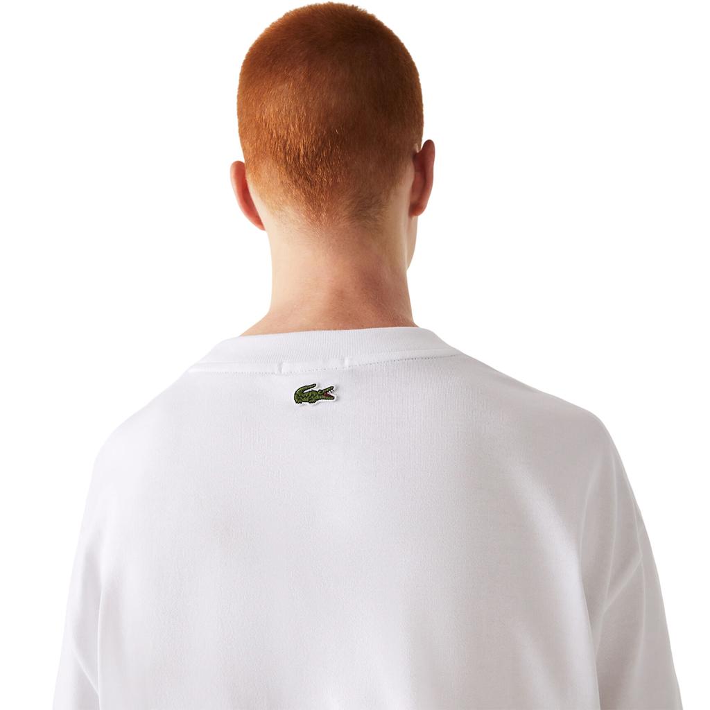 Lacoste Unisex Adult Embroidered Logo Loose Fit T-Shirt