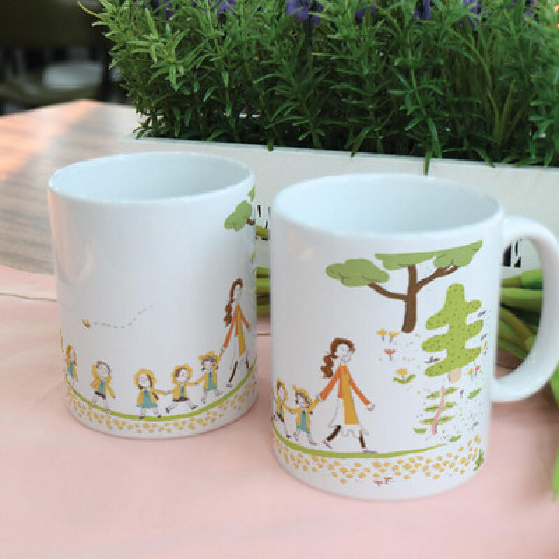 if080-Design Mug 2p-Let s go out holding hands