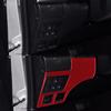 For 15-21 Toyota Hirax Car Interior Modified Carbon Fiber Headlight Switch Button Lower Frame